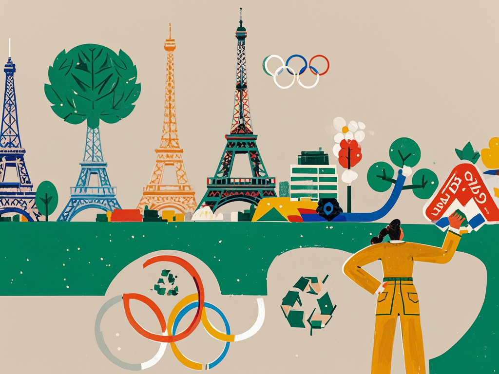 recycled materials in Olympics