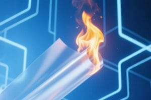 Flame retardant BOPET film